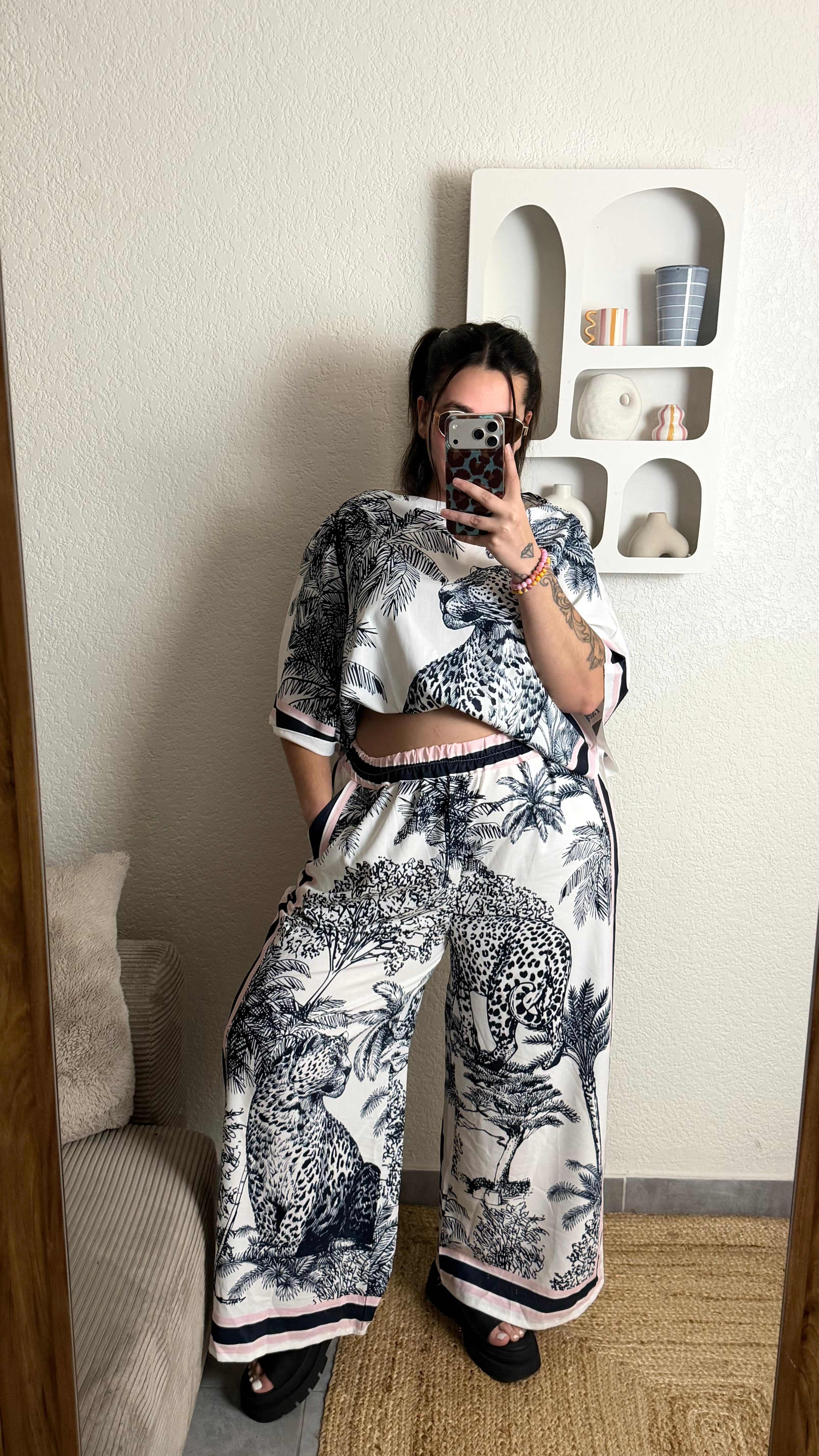 Pantalon jungle marine