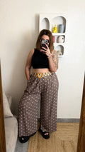Pantalon à pois