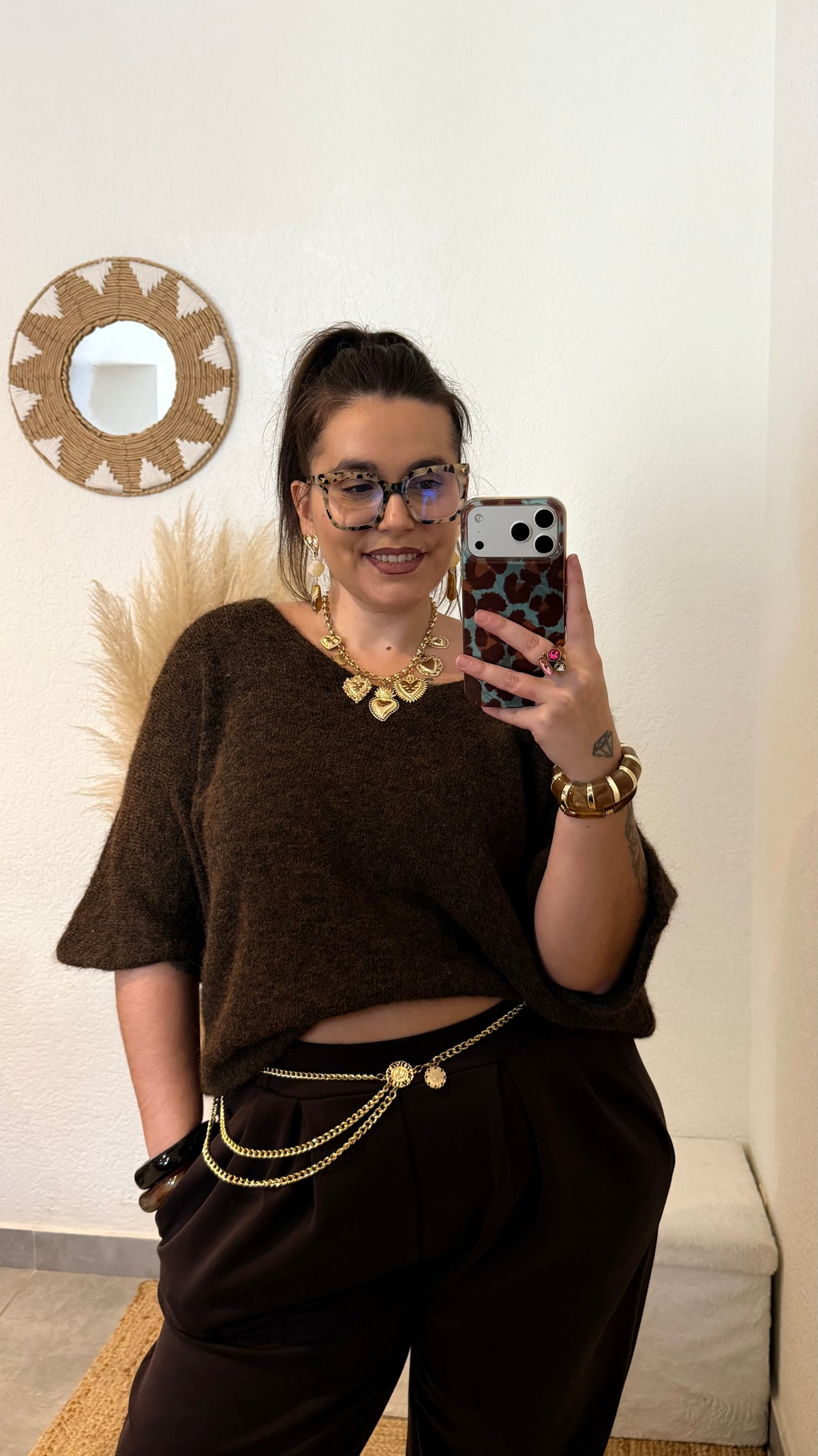 Pull oversize col V