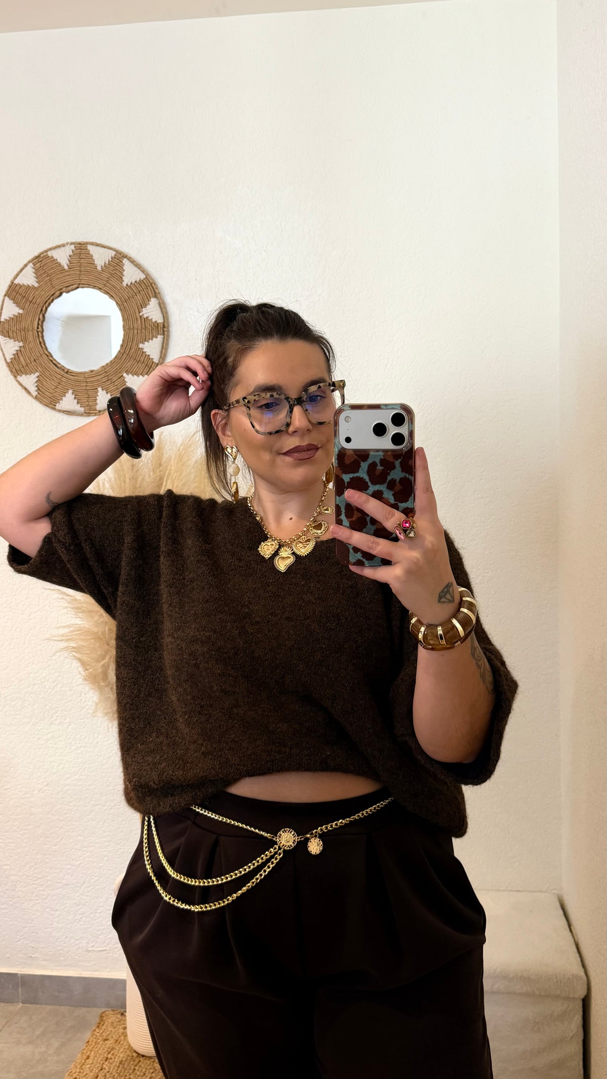 Pull oversize col V