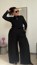 Pantalon palazzo tailleur