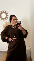 Gilet oversize manches ballon