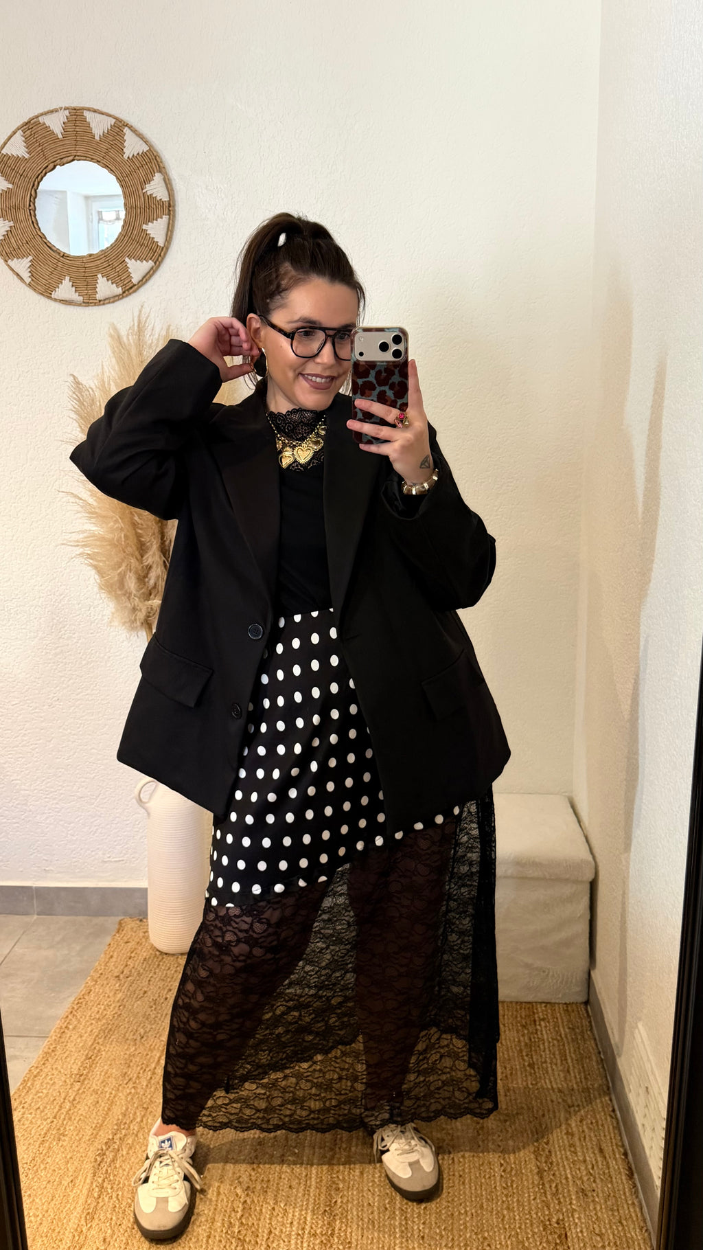 Blazer dos boutonné