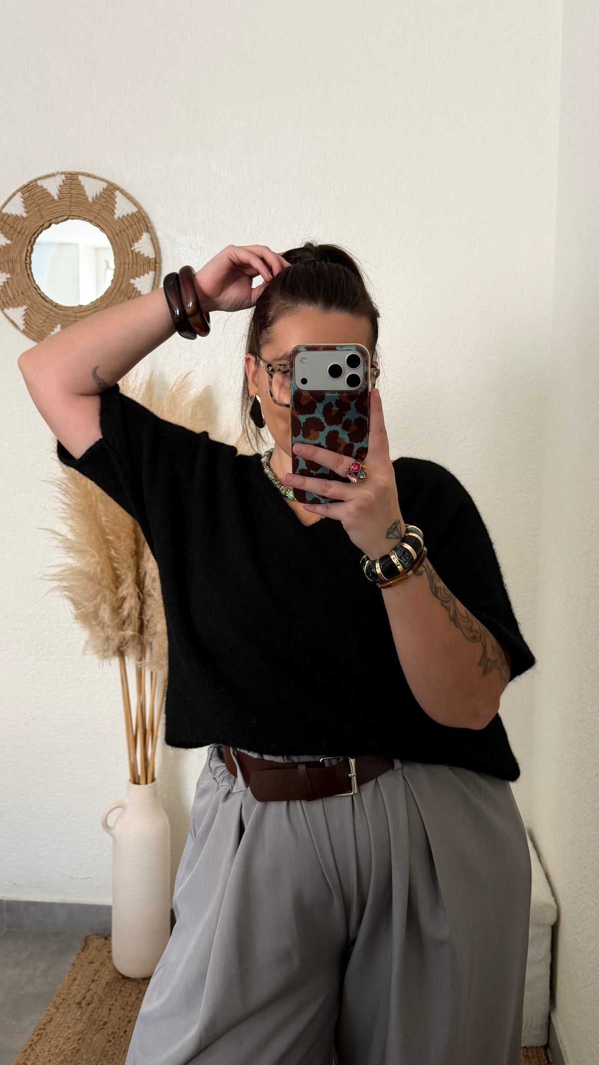 Pull oversize col V
