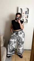 Pantalon jungle noir