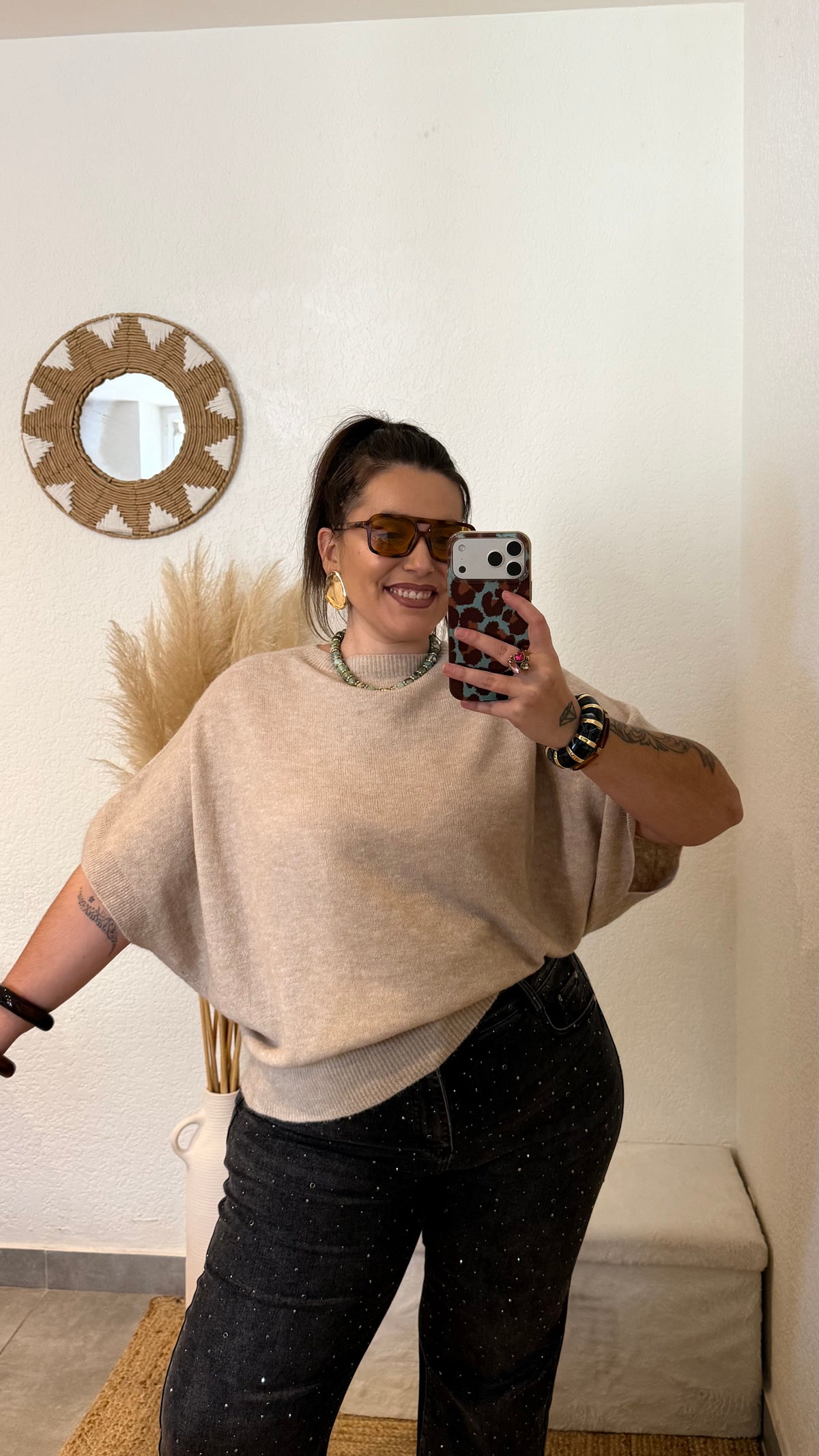 Pull poncho Alba
