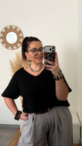 Pull oversize col V
