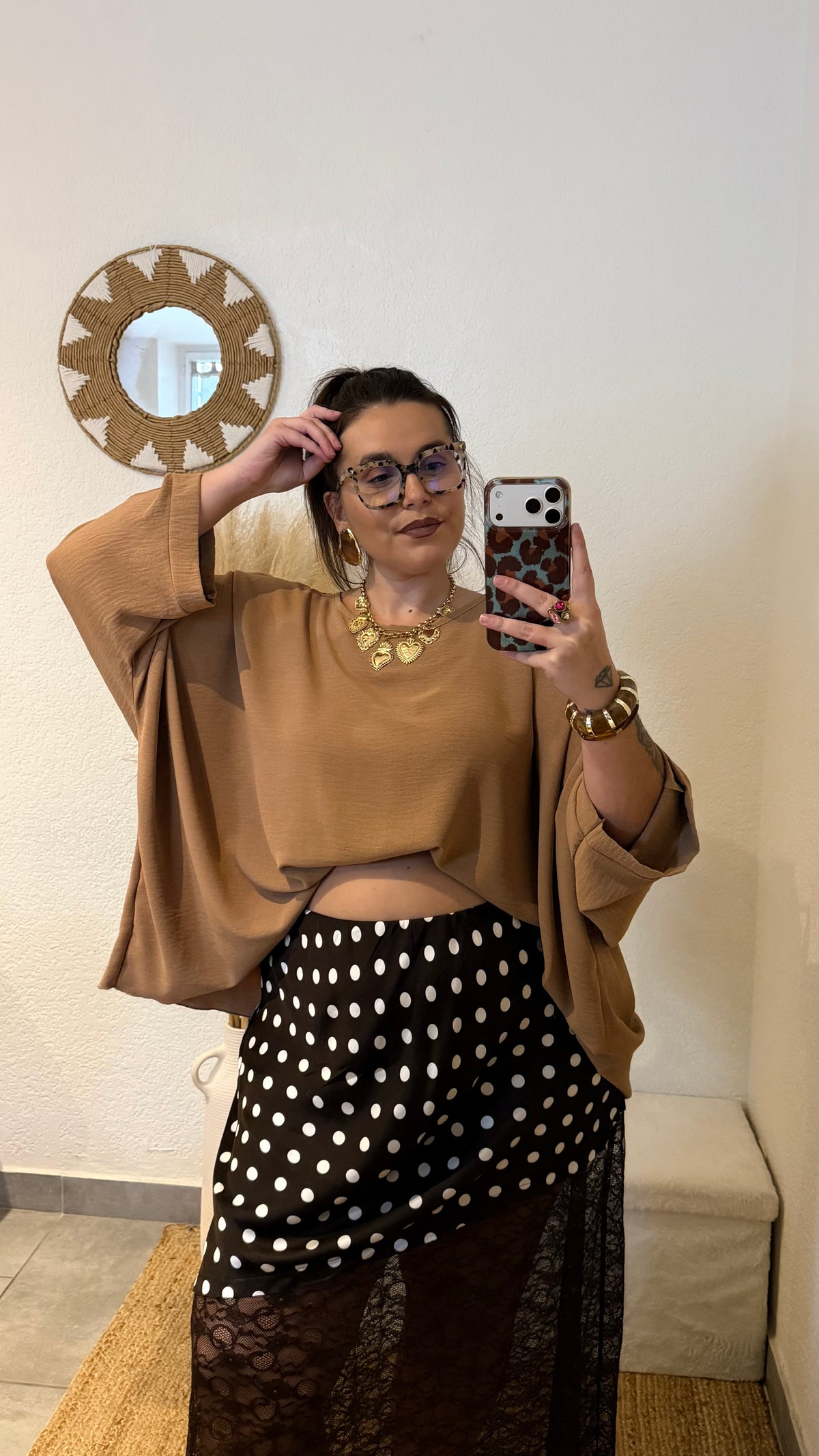 Blouse ample