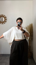 Blouse fluide cloutée