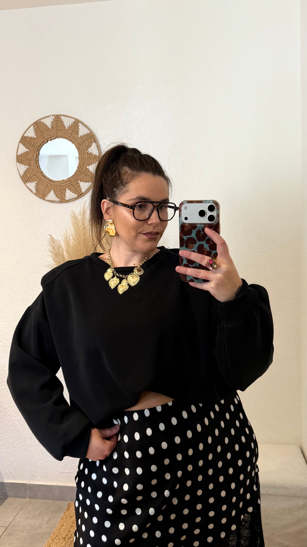 Sweat à épaulettes