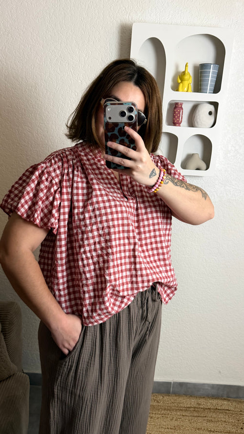 Blouse vichy