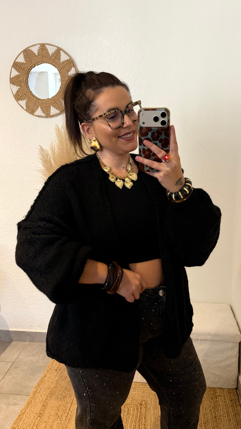 Gilet oversize