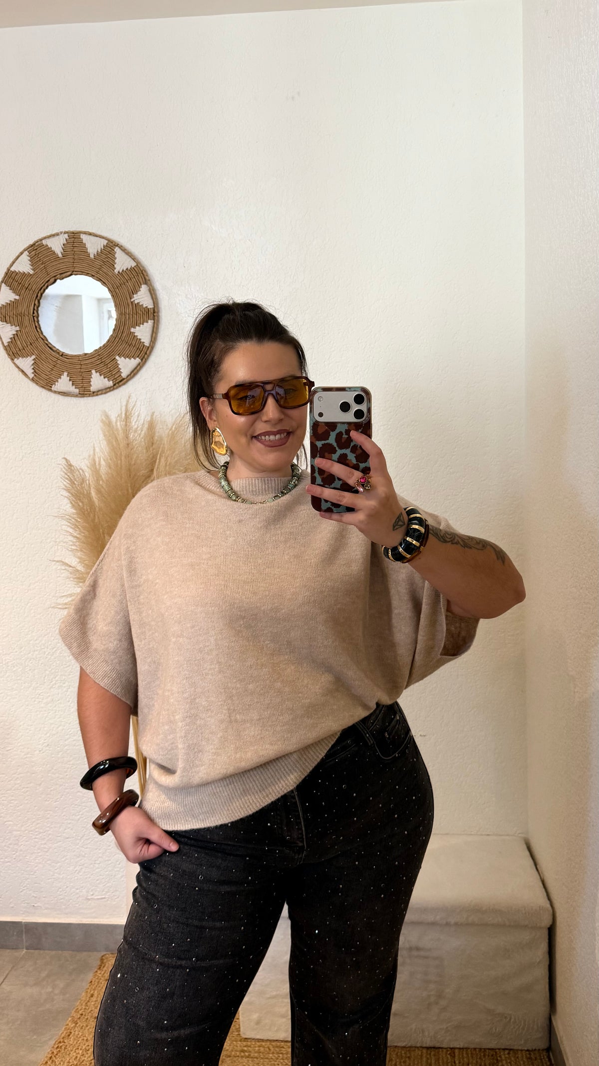 Pull poncho Alba