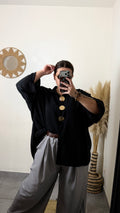 Chemise gros boutons