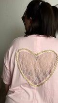 Tee shirt dos cœur