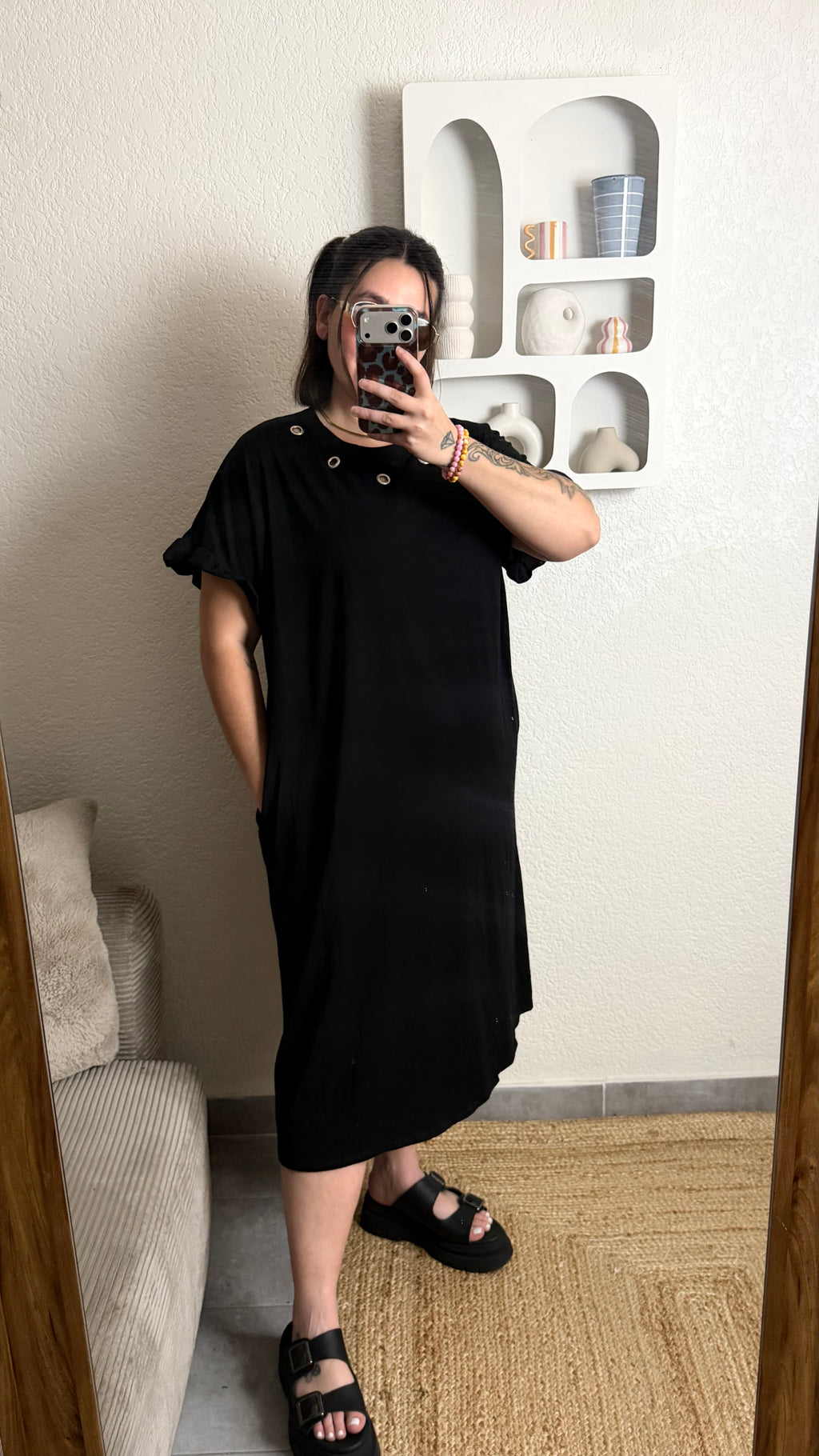 Robe œillets
