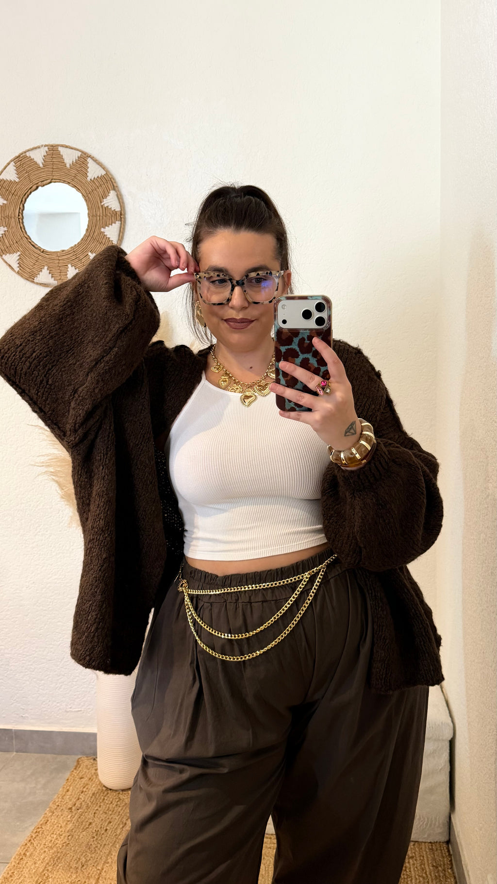 Gilet oversize