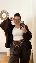 Gilet oversize
