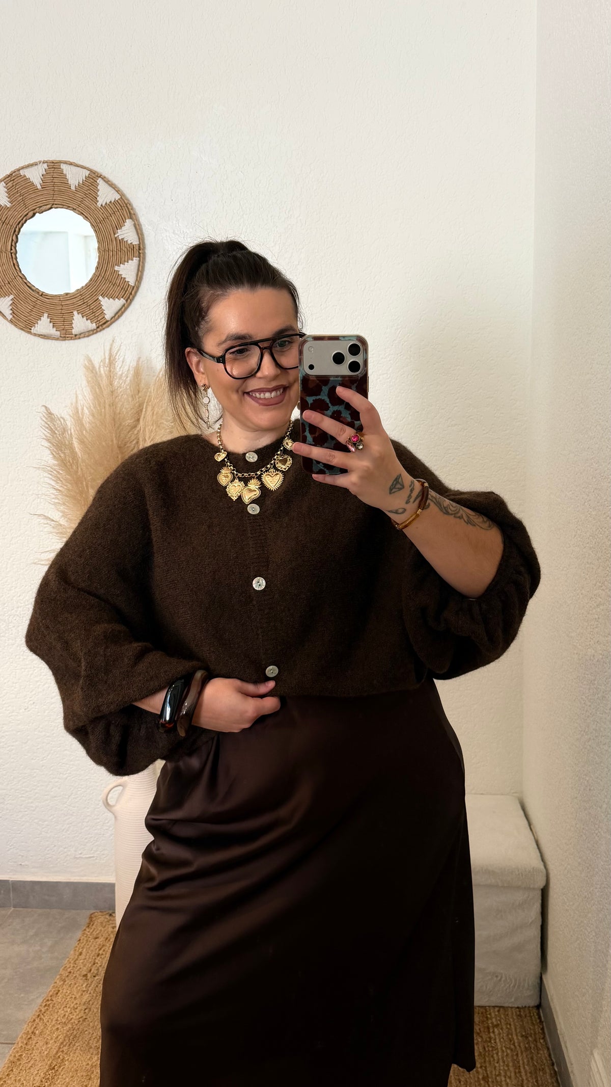 Gilet oversize manches ballon