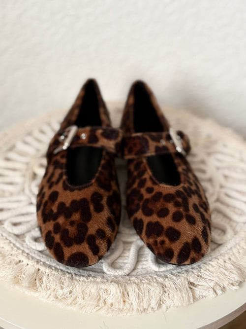 Ballerines léopard