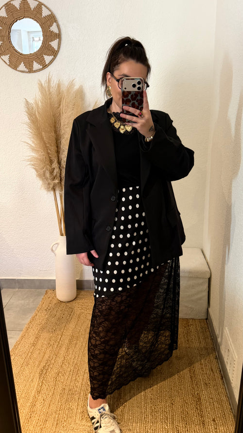 Blazer dos boutonné