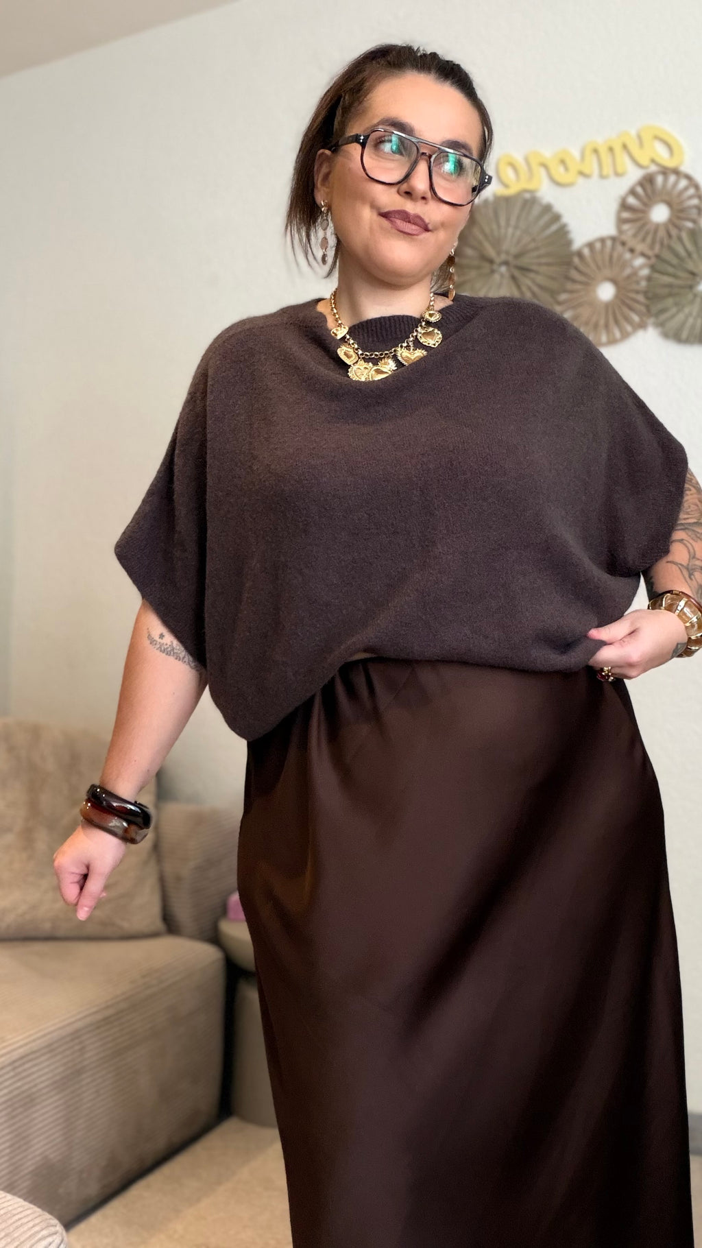 Pull poncho Alba