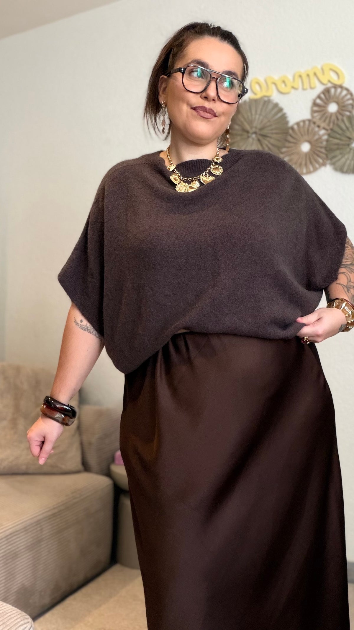 Pull poncho Alba