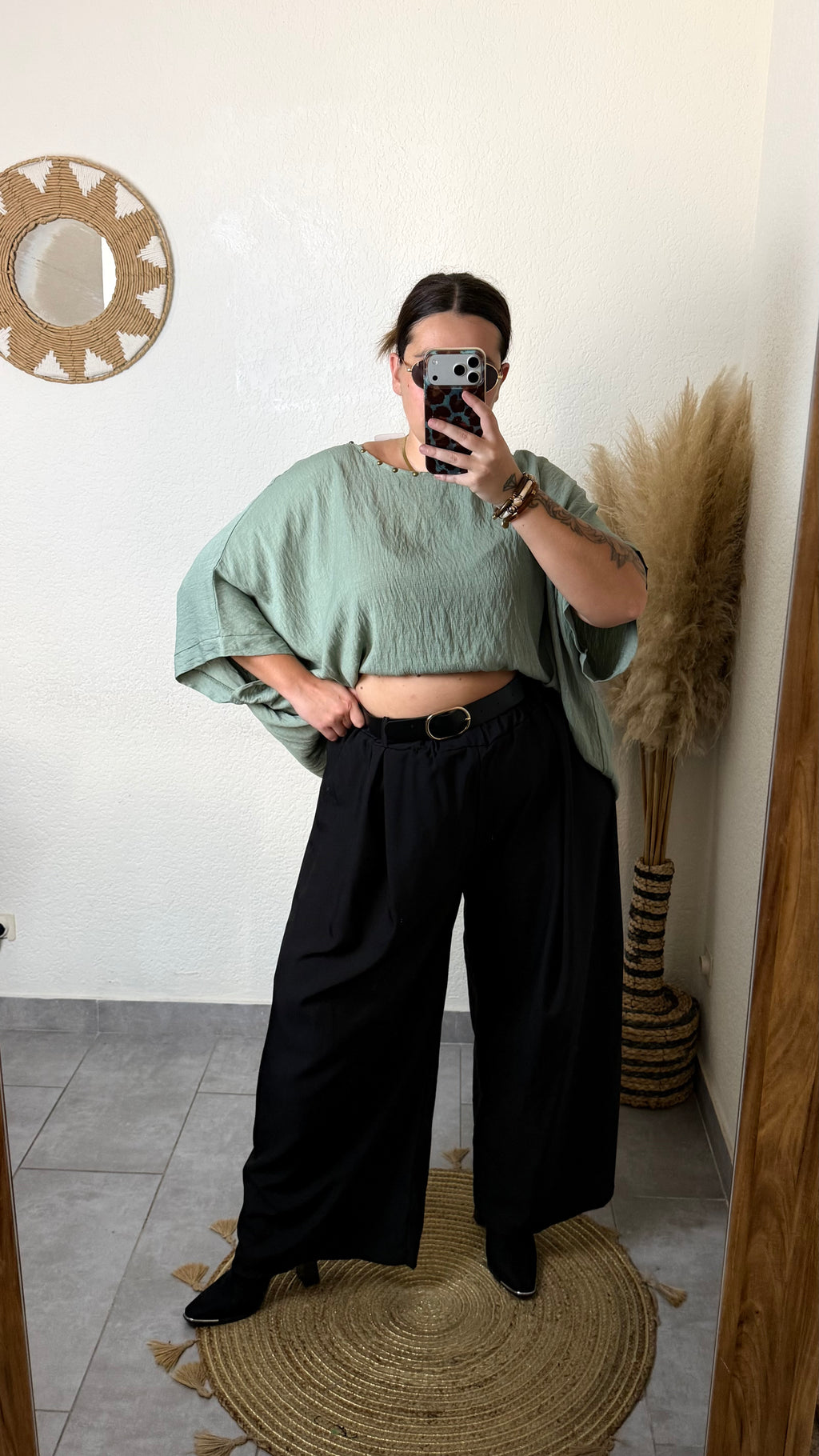 Pantalon palazzo