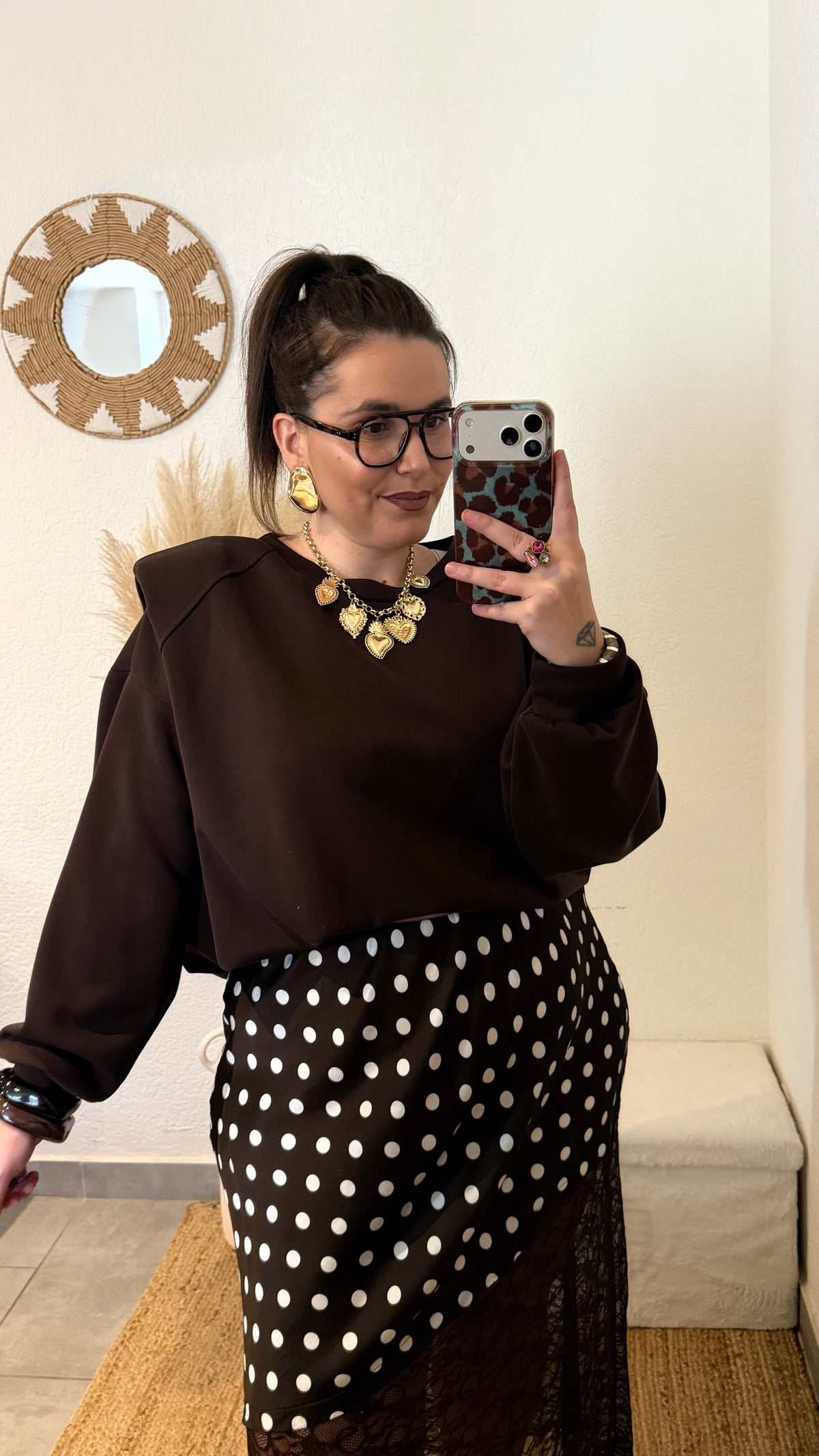 Sweat à épaulettes