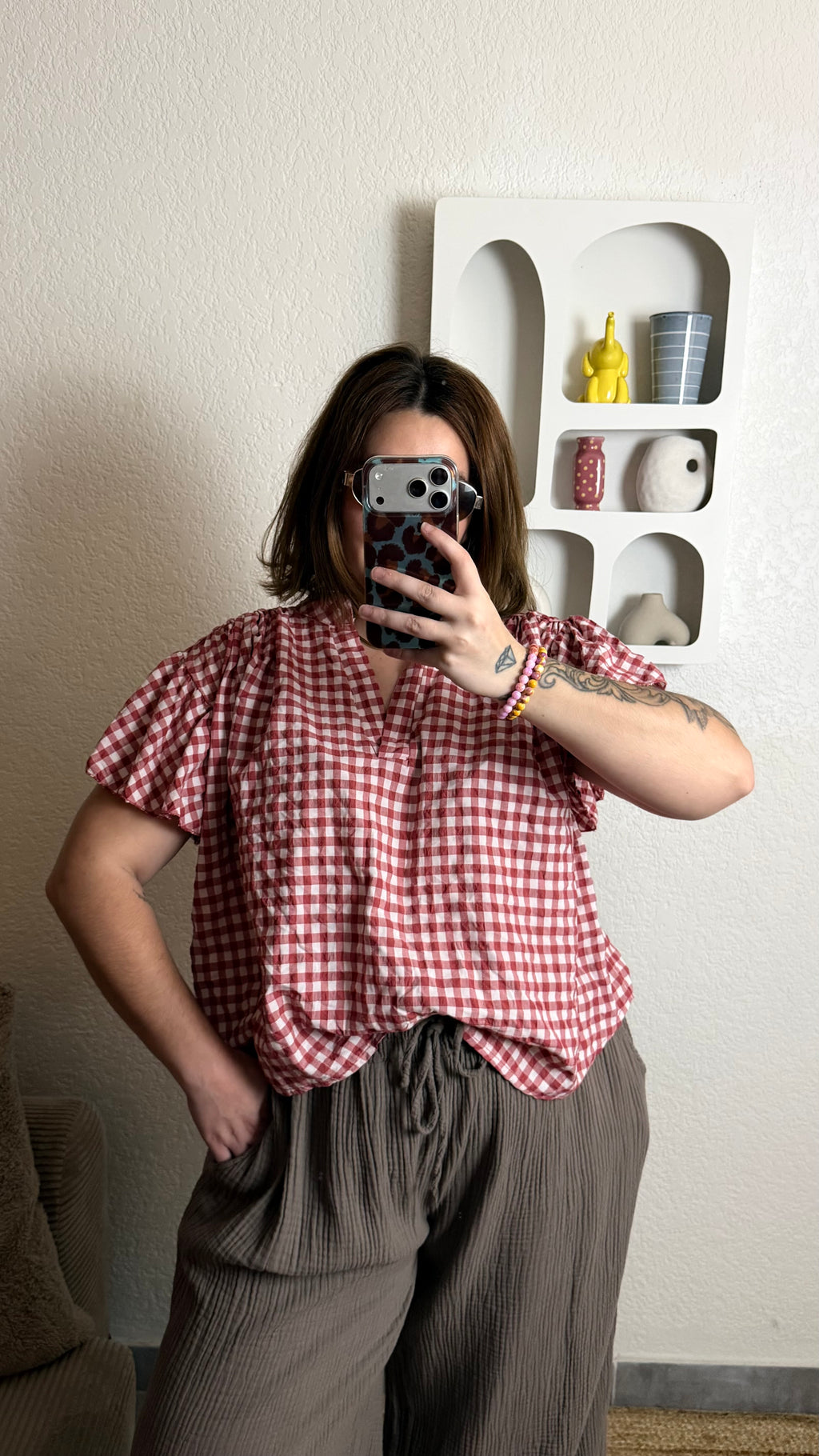 Blouse vichy