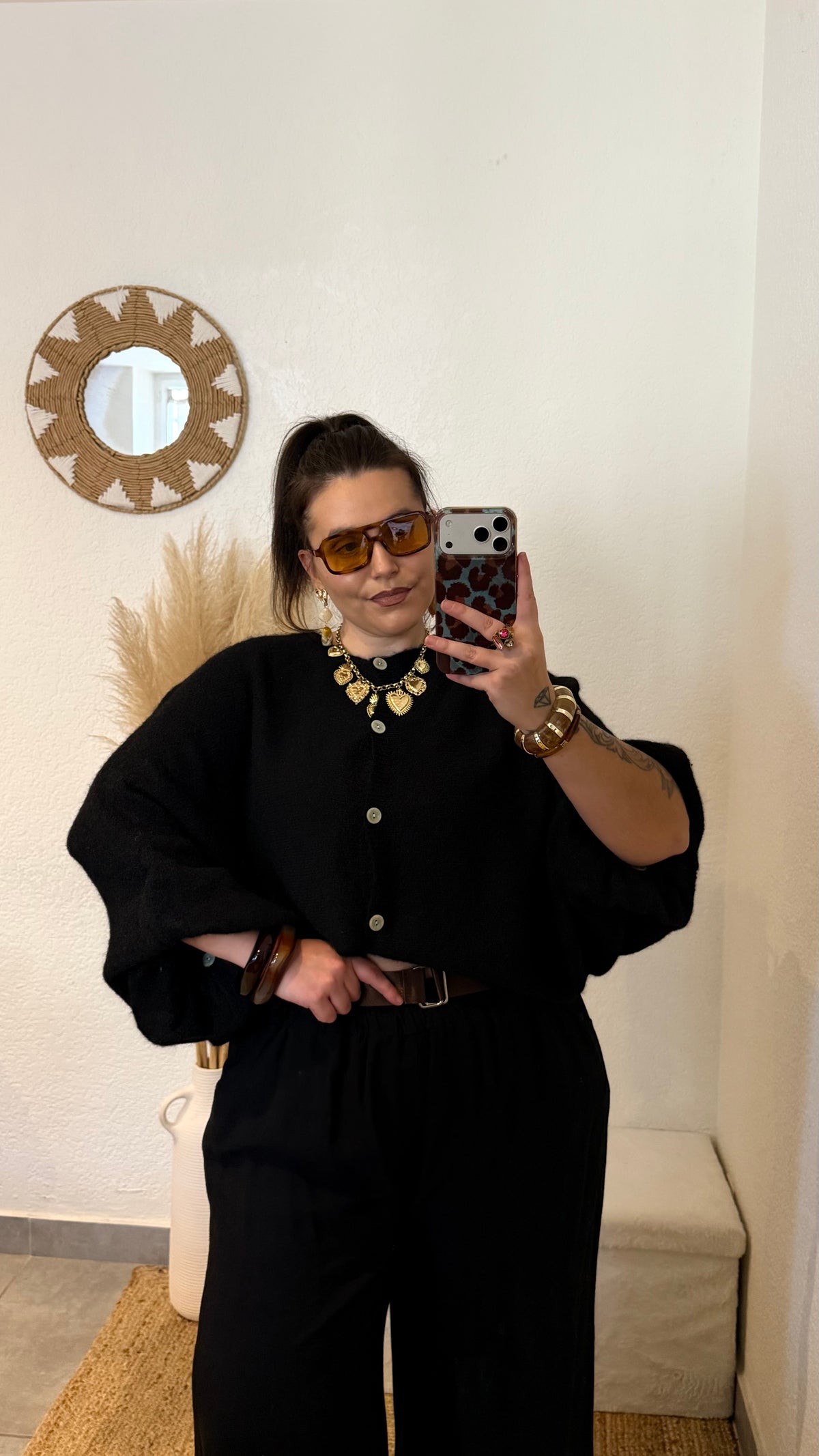 Gilet oversize manches ballon